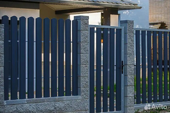 Установка монтаж забора и ворот