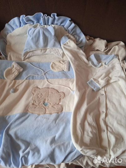 Конверт на выписку(комплект)и для прогулок малыша