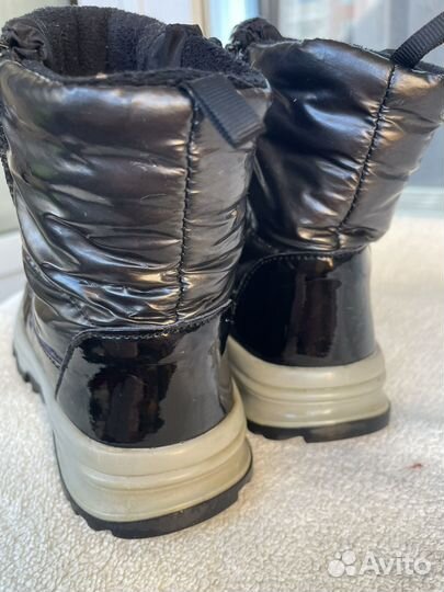 Дутики детские натуральная шерсть 27