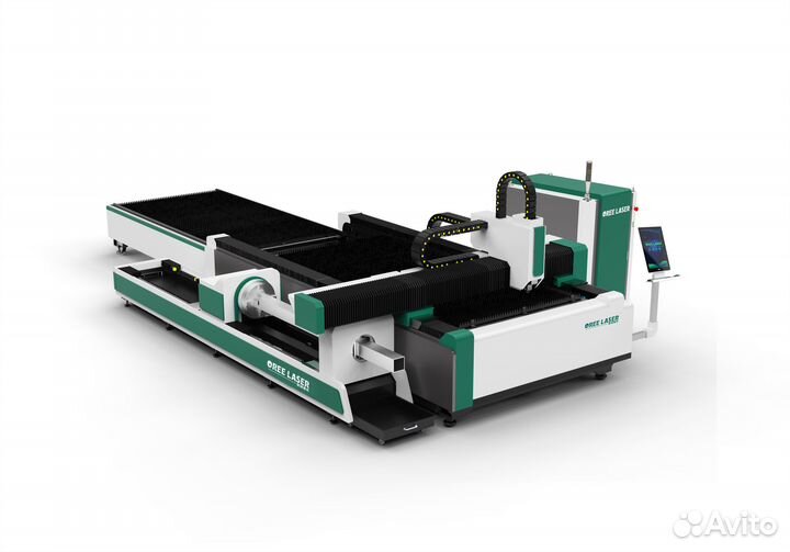 Станок лазерной резки металла с труборезом