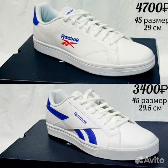 Кроссовки Reebok 45 размер original