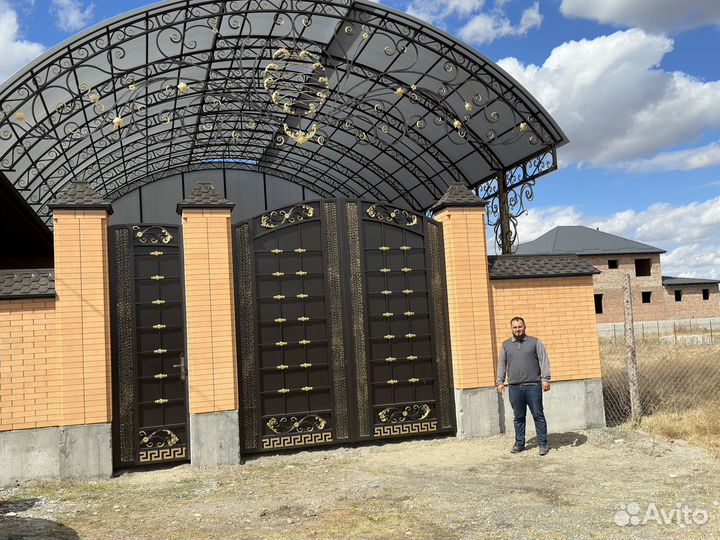 Кованные ворота