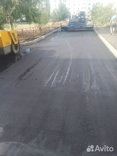 Укладка асфальта