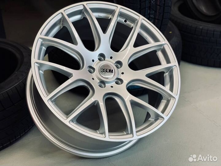 Диски серебро 3SDM D19 5*120 для BMW F10