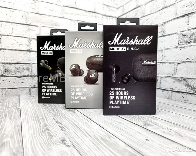 Беспроводные наушники Marshall