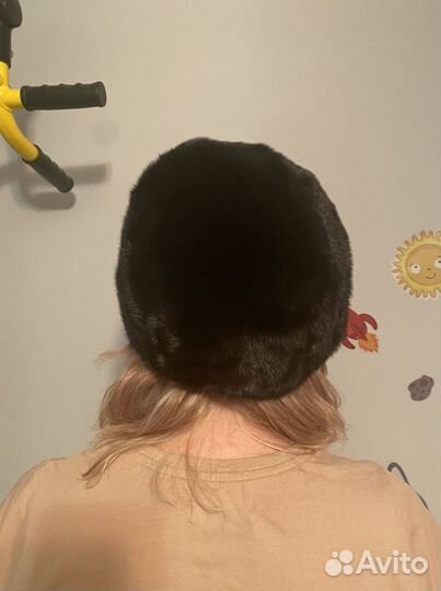 Женский норковый берет