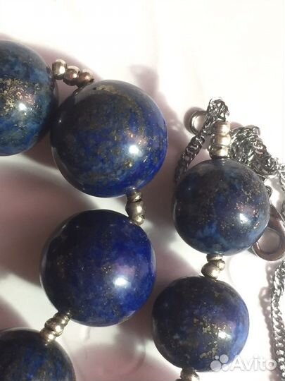 Бусы лазурит