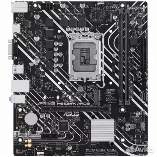 Материнская плата Asus prime H610M-K argb 590919