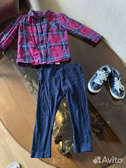 Вещи пакетом на девочку 92 98 next hm zara