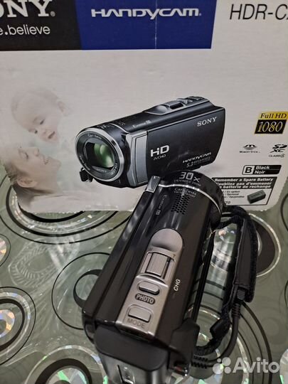 Видеокамера sony handycam HDR-CX190E