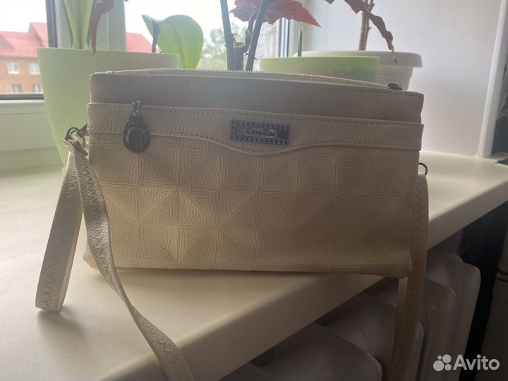 Сумка женская через плечо белая