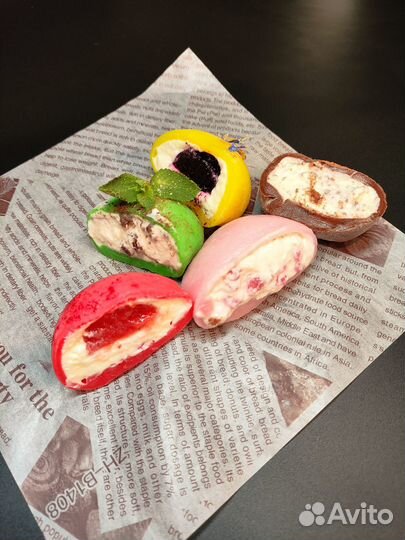 Японский десерт моти