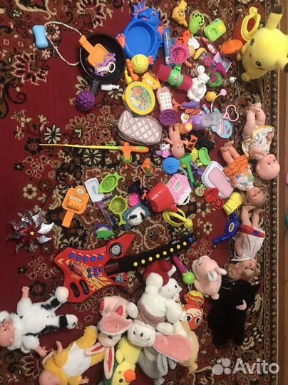 Детские игрушки пакетом для девочки