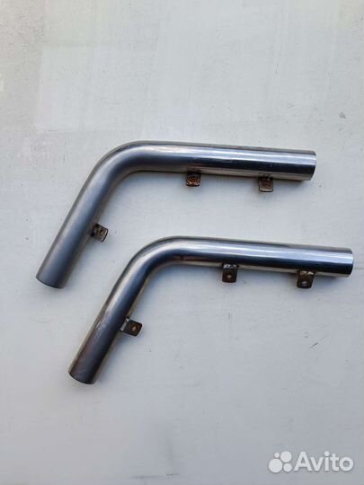 Защита заднего бампера Mitsubishi Outlander 1