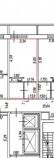 Квартира-студия, 22,5 м², 11/19 эт.