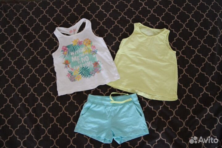 Летняя одежда на девочку fun day