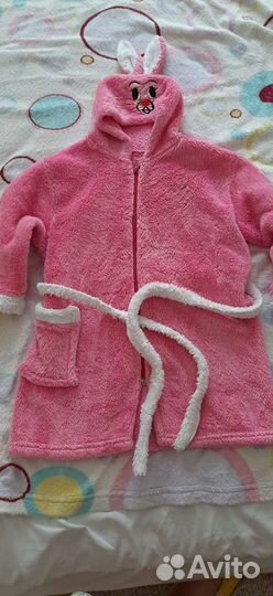 Халатик детский, плюшевый