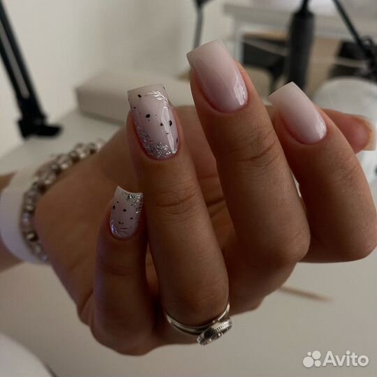 Маникюр, ногти, гель лак, укрепление