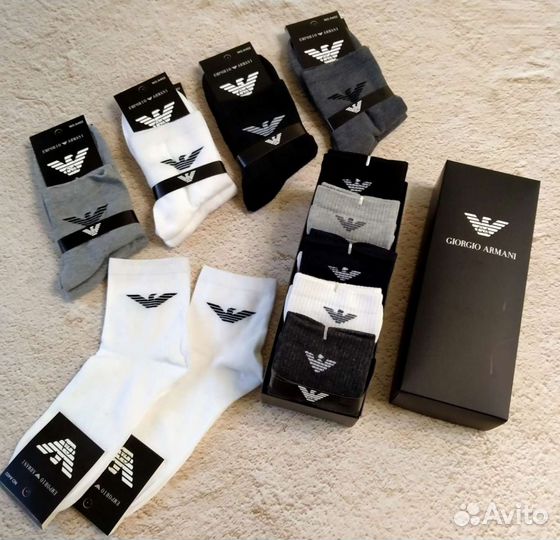 Носки 10 пар в подарочной упаковке