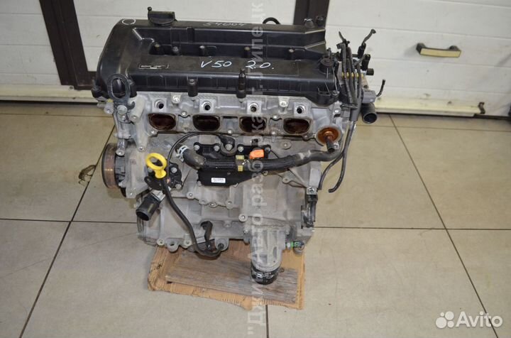 Двигатель двс 2.0 бензин Volvo v50 b4204s3