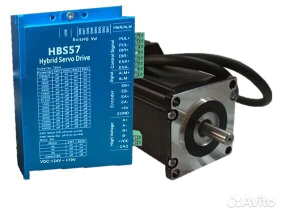 Сервошаговый комплект EKP57HS112 + HBS103