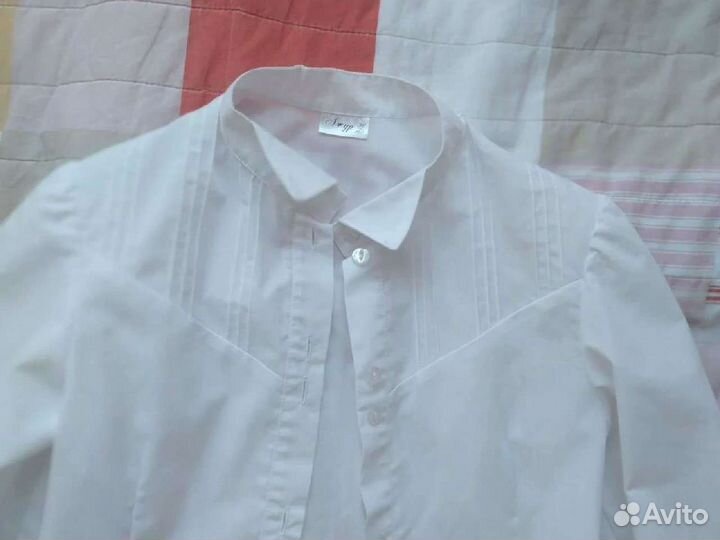 Рубашка для девочки, 134 и 140
