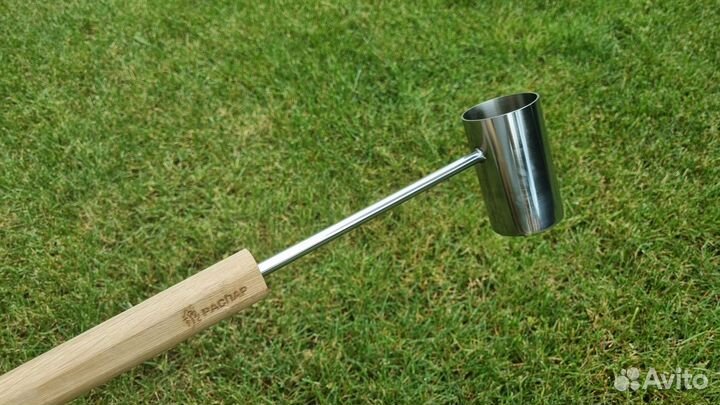 Ковш (черпак) для бани из нержавейки