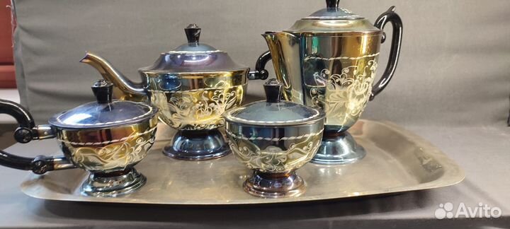 Набор столовой посуды мельхиор СССР