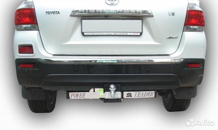 Фаркоп Toyota Highlander 2010-13 +электр