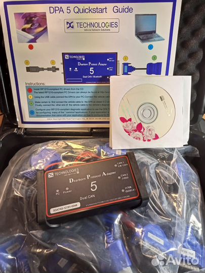 DPA 5 адаптер Cummins / Caterpillar