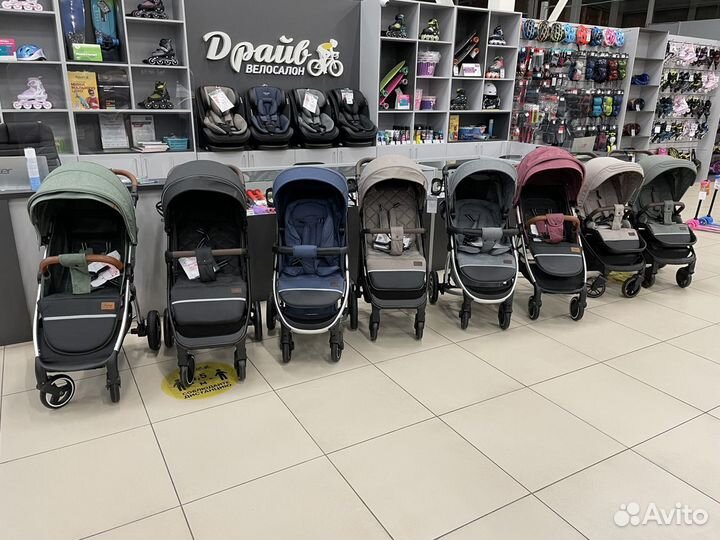 Прогулочные коляски Carrello