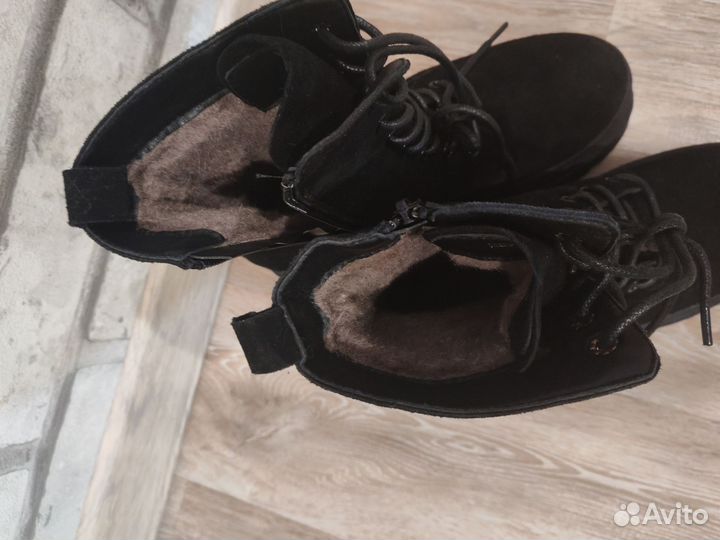 Зимние полусапожки, 39 размер. Новые