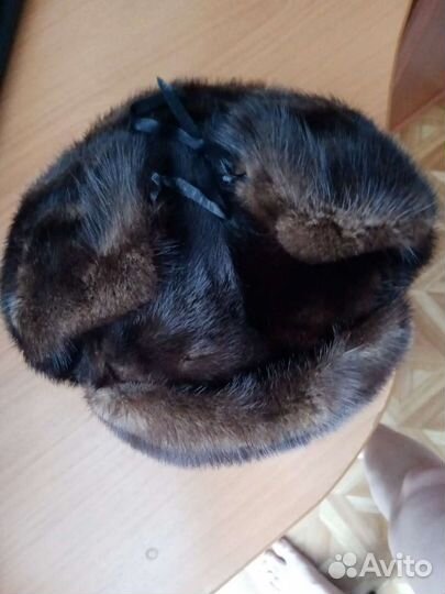 Норковая шапка мужская