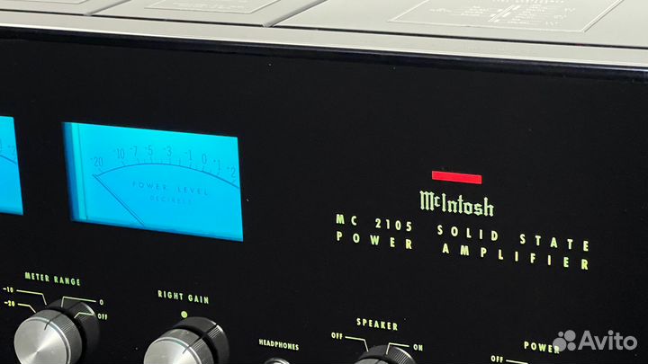 Усилитель mcintosh MC2105