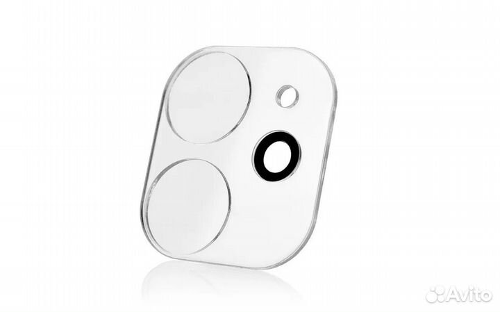 Защитное стекло на камеру for iPhone 11 прозрачное