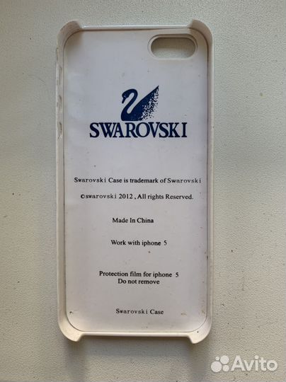Чехол для iPhone 5 5s 5se Swarovski