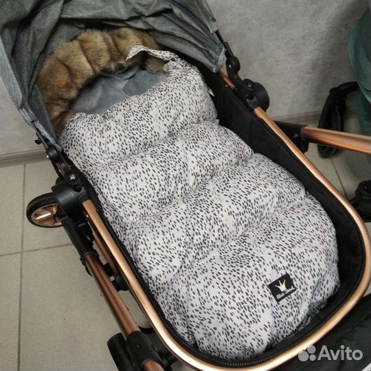 Конверт-мешок Леопард