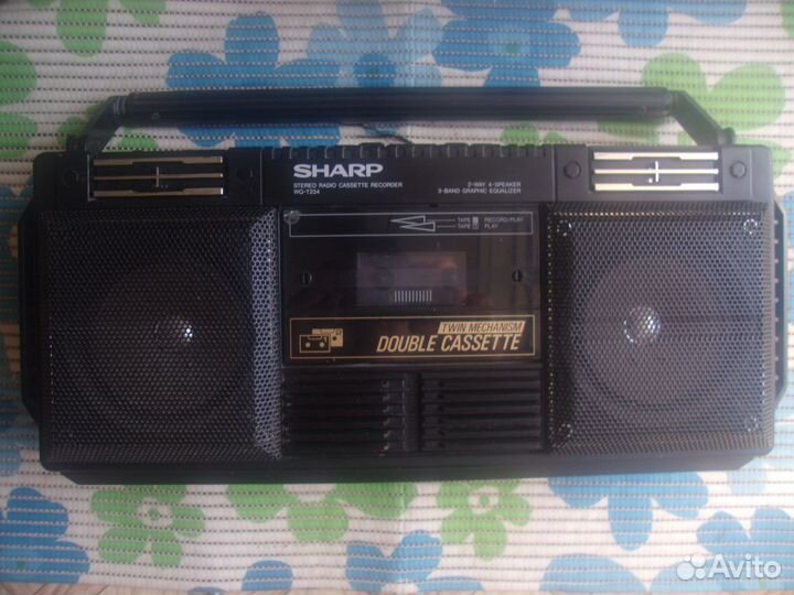 Магнитола sharp WQ-T234H, кассеты