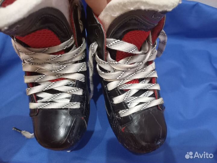 Коньки хоккейные детские 32 размер bauer
