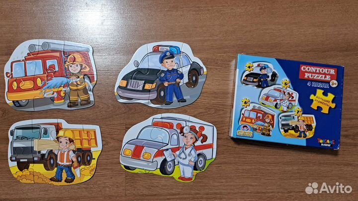 Развивающие игрушки и пазлы для малышей