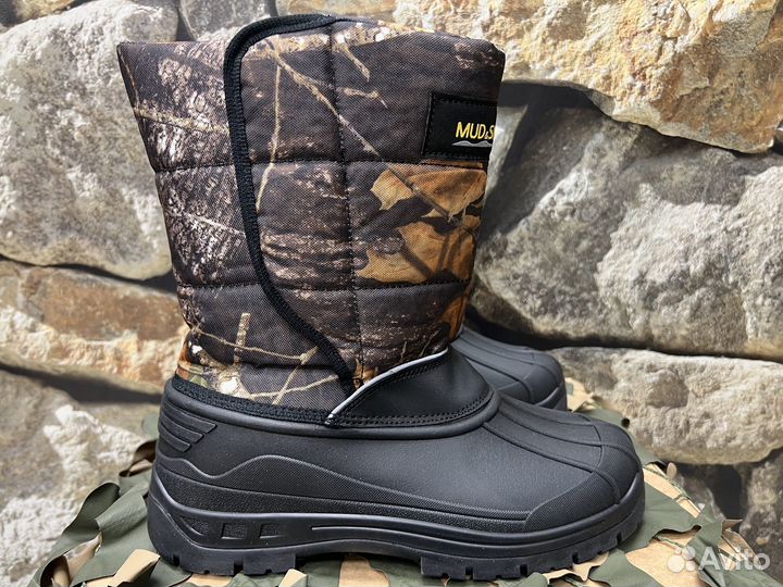 Зимние сапоги Mud&Snow до -5C камуфляж