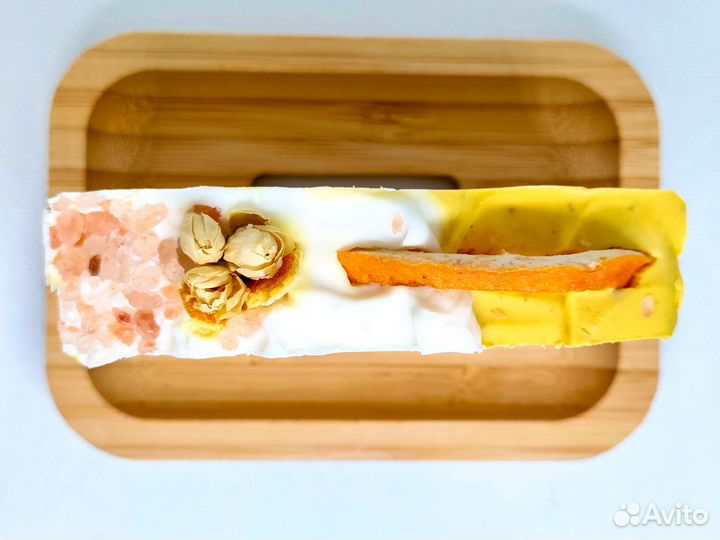 Мыло «Апельсиновый цвет» натуральное ручной работы