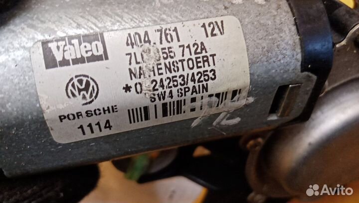 Моторчик стеклоочистителя задний Touareg I