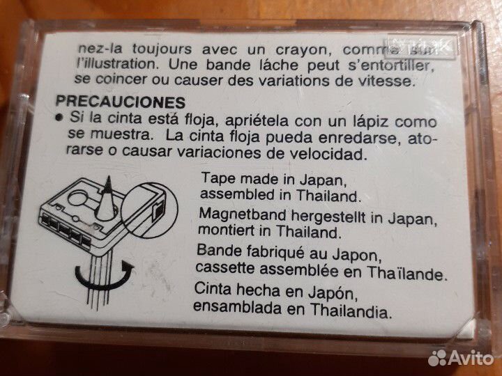 Аудиокассета микро TDK MC60