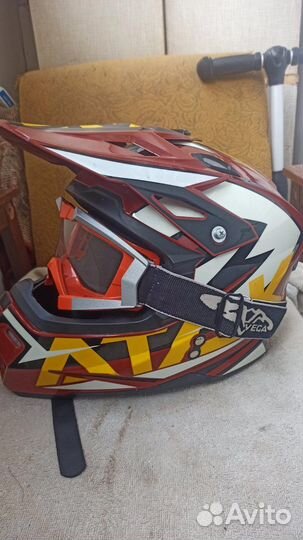Шлем кроссовый бу
