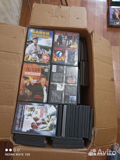 Видеодиски с записями