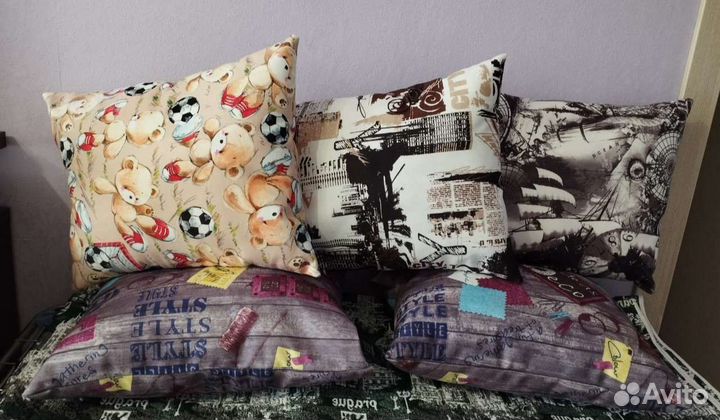 Подушки декоративные, диванные