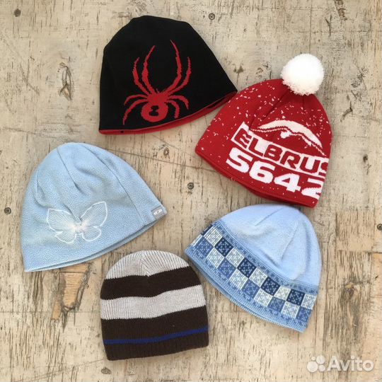 Шапочки оригинал Spyder, Carter's и др