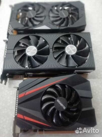 1060 6 GB, RX 470 4 GB, RX 570 8 GB