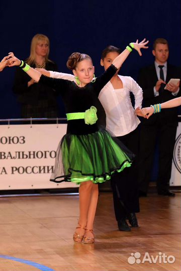 Платье для бальных танцев юниоры 1 латина